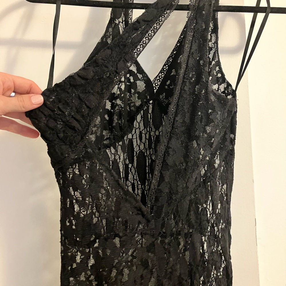 Lace slip dress by Anthropologie - Picture 4 of 6